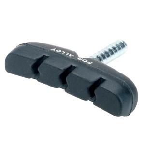 Pattini freno cantilever (2 pz) per cerchi in alluminio, riparazione e ricambi per biciclette.
