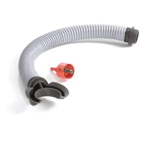 Set di collegamento Waterform per serbatoi di acqua piovana Ican & Aquacan con tubo e punta da trapano.