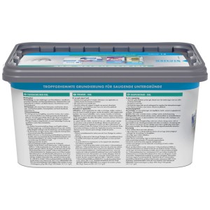 Knauf Tiefengrund-Gel, seau de 5 l, primaire anti-goutte pour intérieur et extérieur.