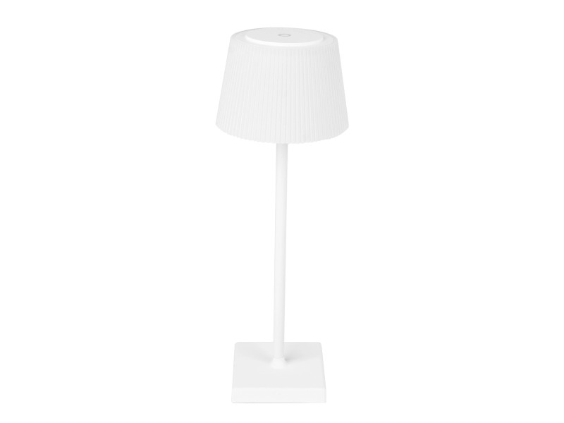 Brilo Lampada da tavolo in carta E14 Bianco max. 6 W / Ø 26 cm / H 27 cm