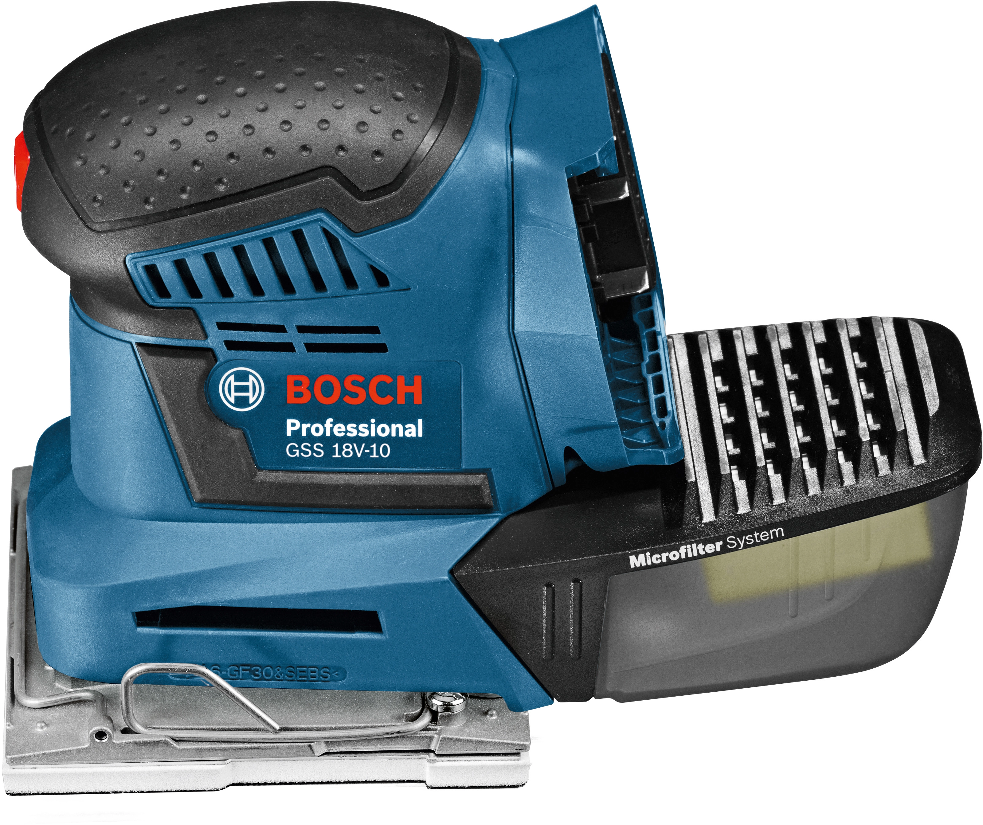 Bosch Professional Ponceuse vibrante sans fil GSS 18 V-10