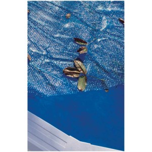 Colibri Thermoplane pour piscines Dream-Pool rondes Ø 245 cm, film à bulles bleu.