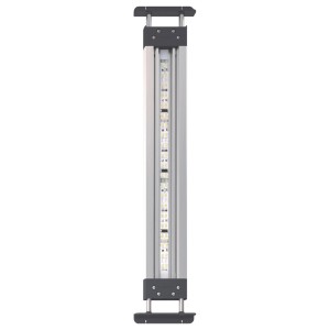 Oase LED-Set Highline Premium 125 pour aquariums, détail de la lampe LED argentée.