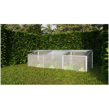Serra "letto caldo" Gaia 3X (HxLxP) 51 x 53 x 180 cm