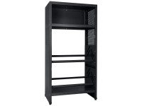 Küpper Getränkekisten-Regal Modell 89400 Schwarz Struktur