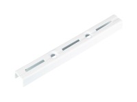 Einlochschiene Weiss 100 cm