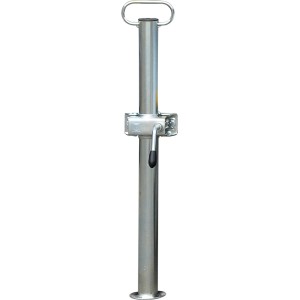Supporto Stema in acciaio con staffa e materiale di montaggio per rimorchi auto.