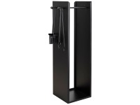 Nouvel Kaminholzregal Compact Metall Anthrazit (HxBxT) 120 x 35 x 35 cm