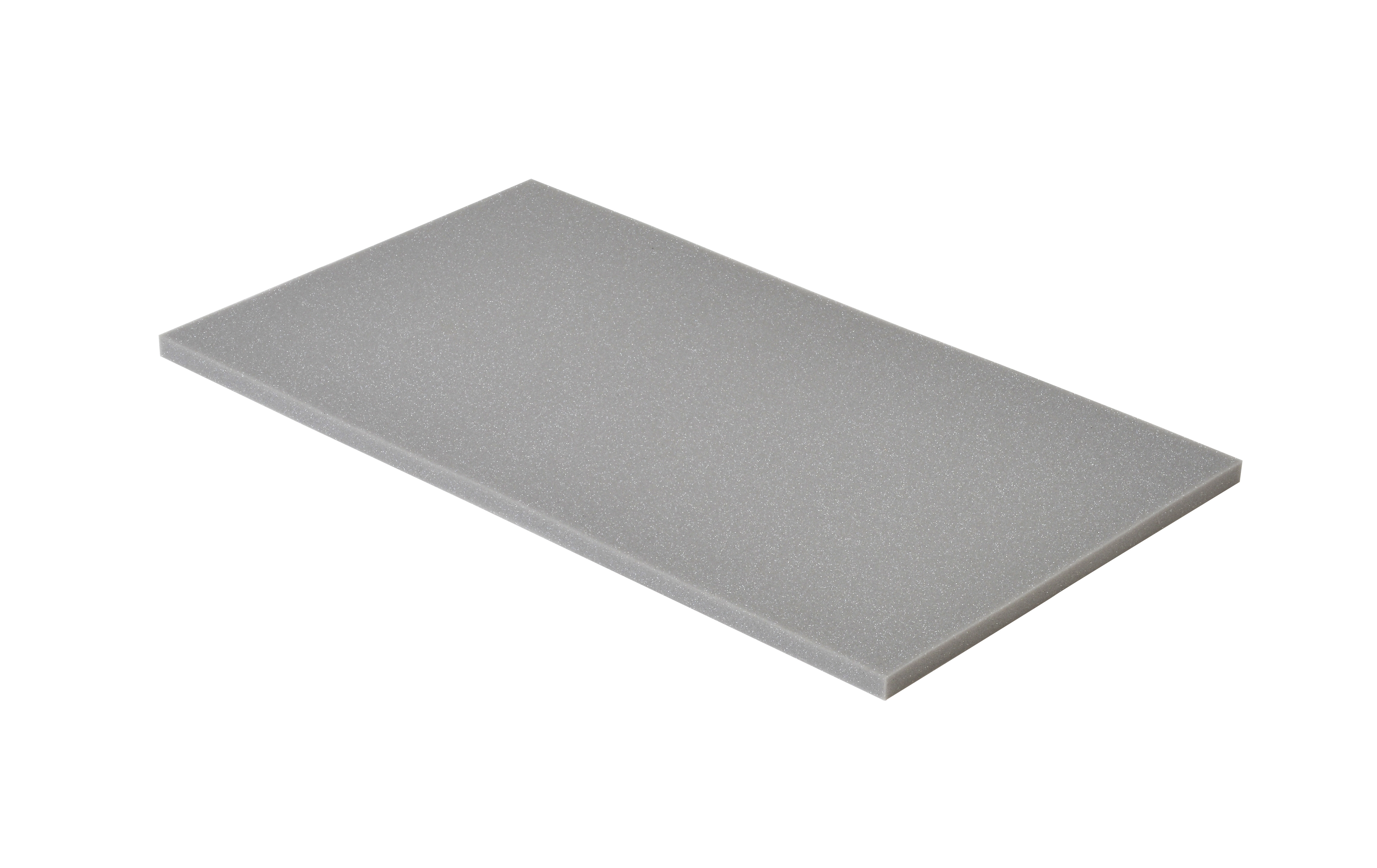Schaumstoffplatten Grau 80 x 45 x 2 cm