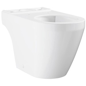 WC sur pied Grohe Euro Ceramic, sans bride, blanc. WC sans réservoir ni siège.
