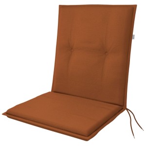 Cuscino per sedia bassa Doppler Flair D.6942 color albicocca, 48x100cm, con lacci.