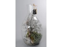 Bepflanzte Schale Topf Ø 27 cm / Höhe 55 cm