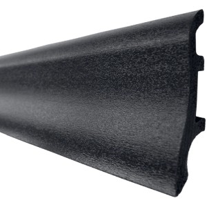 Plinthe noire System 13, 50x22 mm, longueur 2500 mm, pour une finition murale élégante.