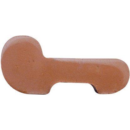 Deroma Tonfüsschen Graphite Höhe 3,7 cm / 3er-Pack