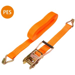 Spanngurt 2-tlg. Orange 12 m x 5 cm