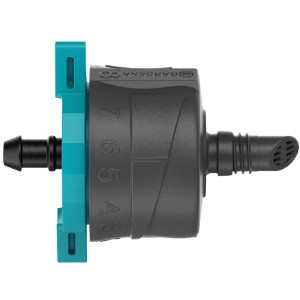 Gardena Gocciolatore finale regolabile, per sistemi Micro-Drip, per irrigare piante singole.