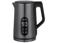 Trisa Wasserkocher Digital Boil Edelstahl Anthrazit 1,7 l