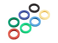 Schlüsselkennring farbig assortiert 8 Stk.