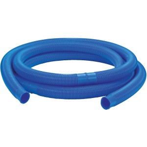 Tuyau de piscine bleu Summer Fun, Ø 38 mm, 1 m, tuyau flexible en plastique pour le nettoyage de piscine.