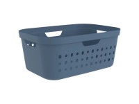 Rotho Wäschekorb Jona Blaugrau 39 l