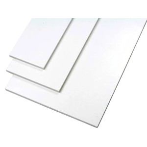 Ripiano bianco (80x60x1,6 cm) per scaffali e costruzione mobili.
