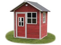 Exit Spielhaus Loft 100 Holz Rot