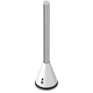 Sonnenkönig Noblade Heat 30: Ventilatore a torre bianco e argento.
