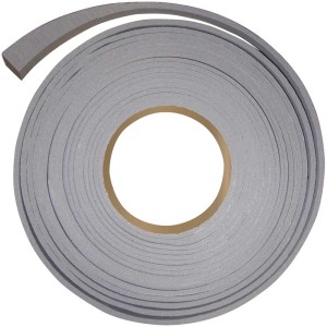 Ruban d'étanchéité pour joints Roro, gris, largeur 15 mm, longueur 6 m, sur rouleau. Ruban d'étanchéité pour joints de portes et fenêtres.
