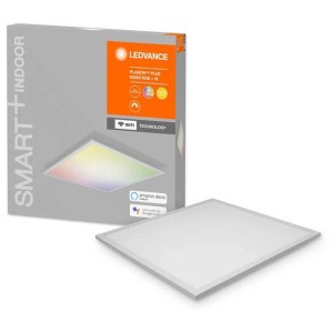 Plafoniera LED Ledvance Smart+ Planon Plus, dimmerabile, con cambio colore RGBW, 60x30 cm.