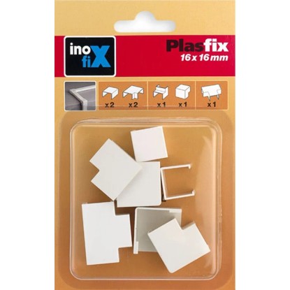 Verbindungen für Kabelkanal Weiss 16 x 16 mm