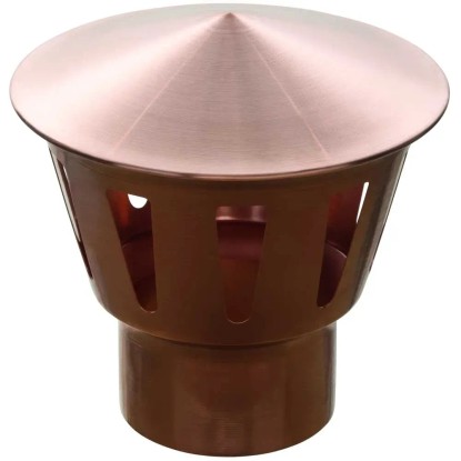 Dunstrohrhut Kupfer Ø 75 mm