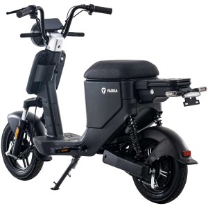 Yadea E-Roller U3, schwarz matt, E-Bike für Stadt und Land.