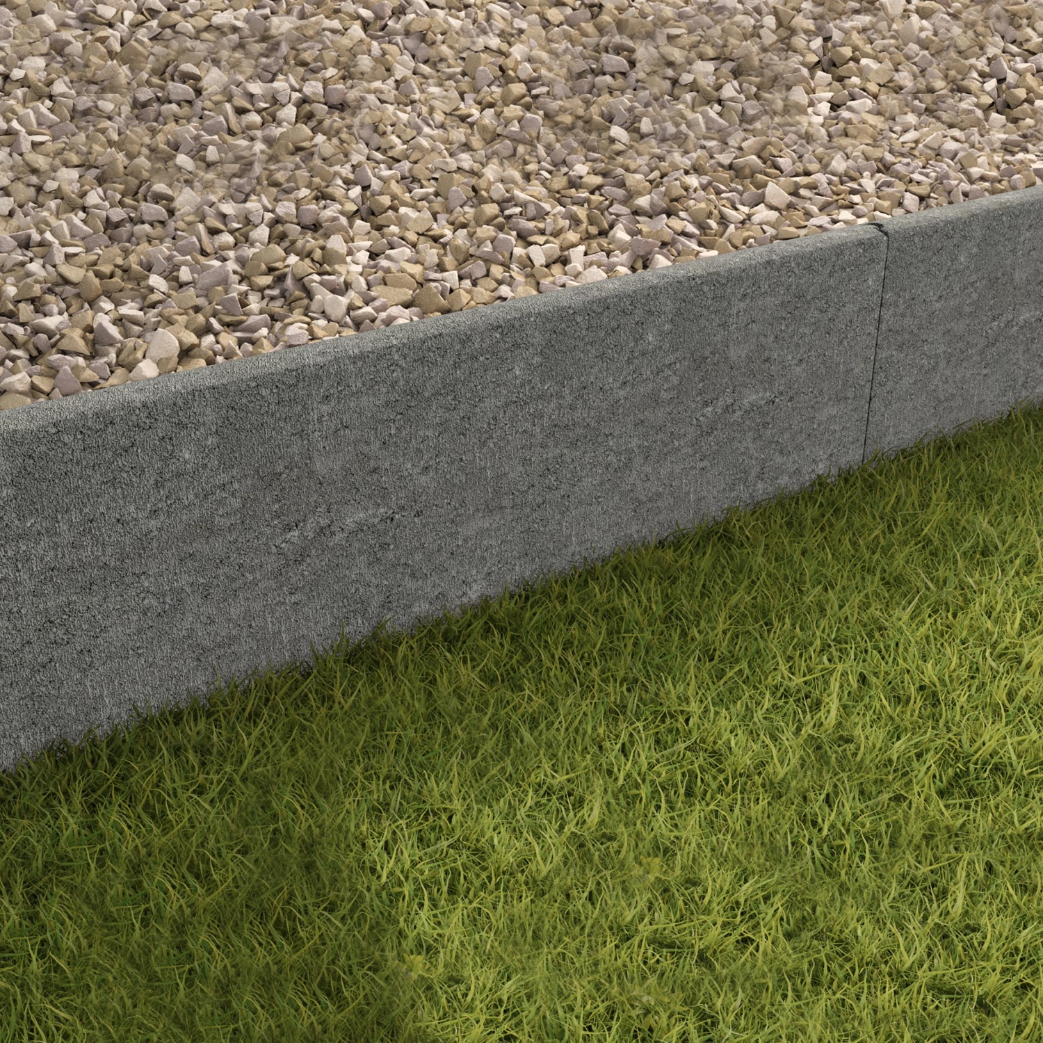 Kann Randstein Grau 100 x 30 x 5 cm kaufen bei OBI