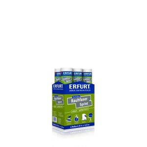 Erfurt Papier peint à fibres Sprint Blanc 53 x 20 m