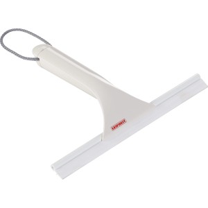 Tergivetro doccia Leifheit Cabino bianco con cordino per bagno e doccia.