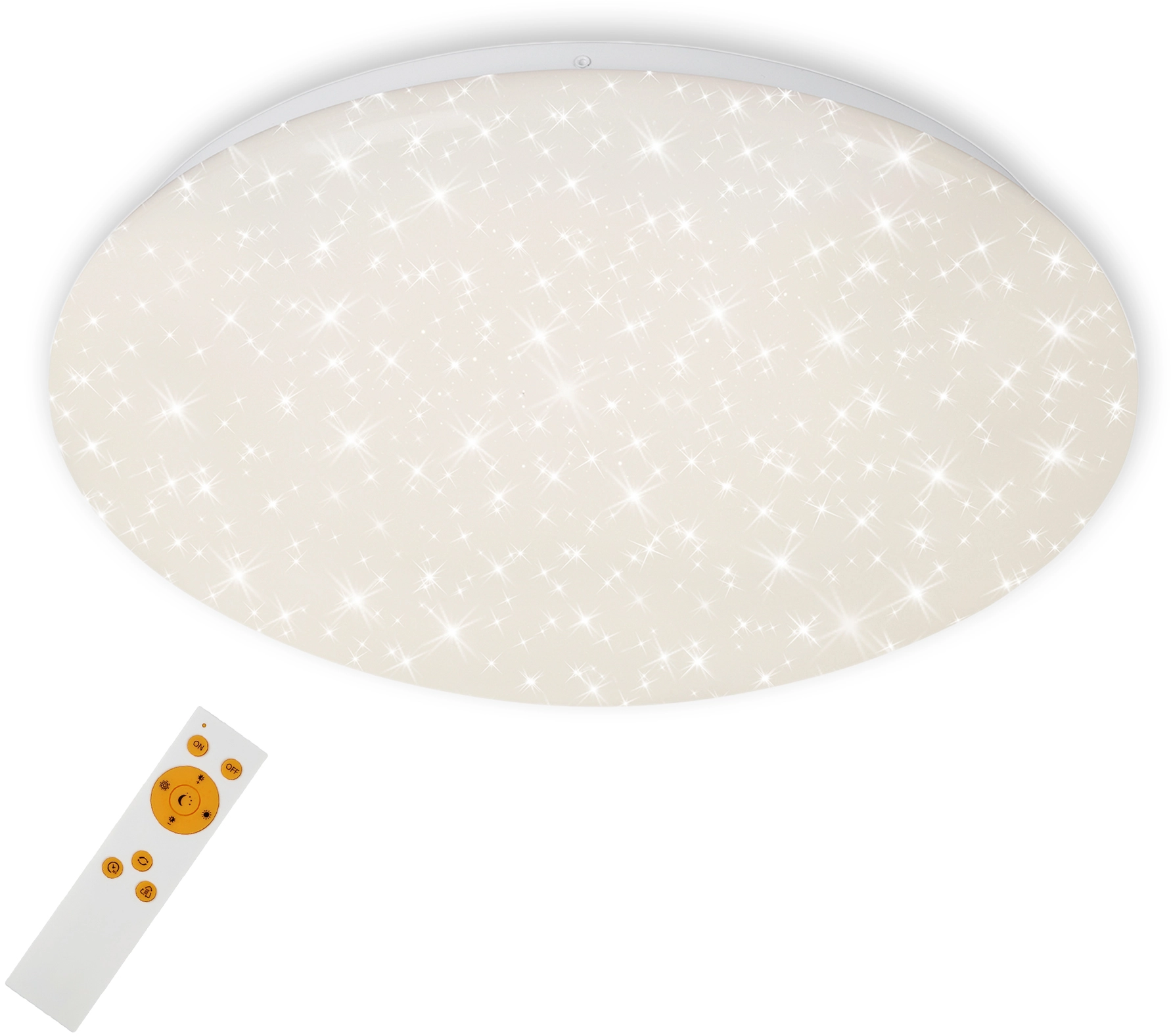 LED Sternenhimmel-Deckenleuchte Weiss Ø 39 cm kaufen bei OBI