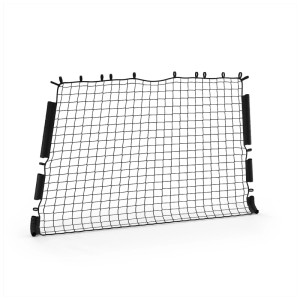 Rete da calcio nera Exit Toys GetSet MB300 per Monkeybars, 234x300 cm.
