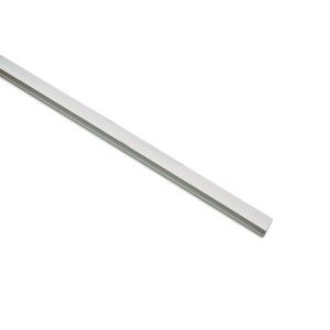 Profilé latéral Gardinia, blanc, 150 cm, lot de 2 pour stores enrouleurs pour occultation latérale.