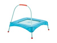 TP Toys Trampolin Kleinkind Blau-Schwarz (HxBxT) 83,5 x 90 x 90 cm