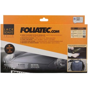 Pellicola protettiva trasparente Foliatec, 225x40x325mm, protegge da graffi e scheggiature.