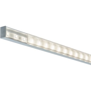 Profilo Paulmann Square, profilo di montaggio per strisce LED da 2 m con diffusore per una distribuzione uniforme della luce.