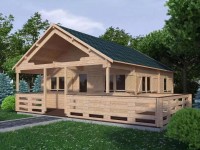 Alpholz Gartenhaus Gustav-44 Holz imprägniert (HxBxT) 399 x 621 x 810 cm