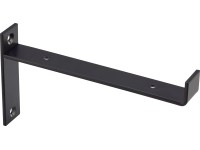 Industrial-Konsole Schwarz 11 x 3 cm / 2er-Set