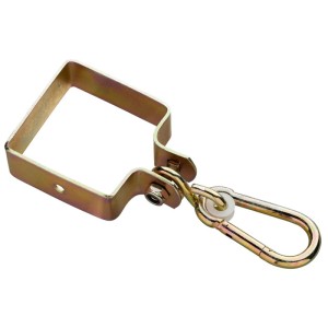 Set di 2 ganci per altalena OutdoorToys in metallo con moschettone per altalene.