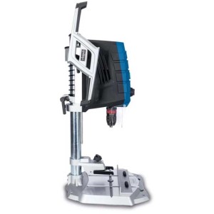 Trapano a colonna Scheppach DP60: Trapano preciso con display digitale e mandrino autoserrante.