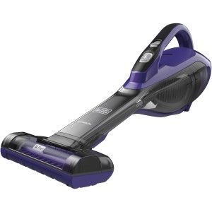 Aspirateur à main sans fil Black+Decker DVA325JP7 avec brosse pour animaux, violet/noir.