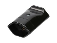 Kupplung Typ13 Schwarz 250 V / 10 A / 1 Stk.