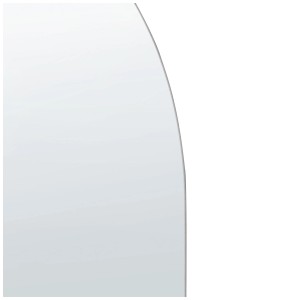 Specchio da parete rettangolare Alfortville, 40x80 cm, senza cornice per bagno e soggiorno.