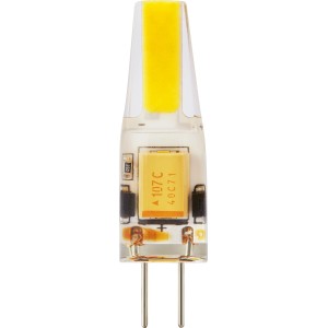 Ampoule LED G4, 1,5 W, lumière blanc chaud pour espaces de vie.