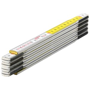 Sola HF 2/10 mètre pliant en bois de hêtre, plié.